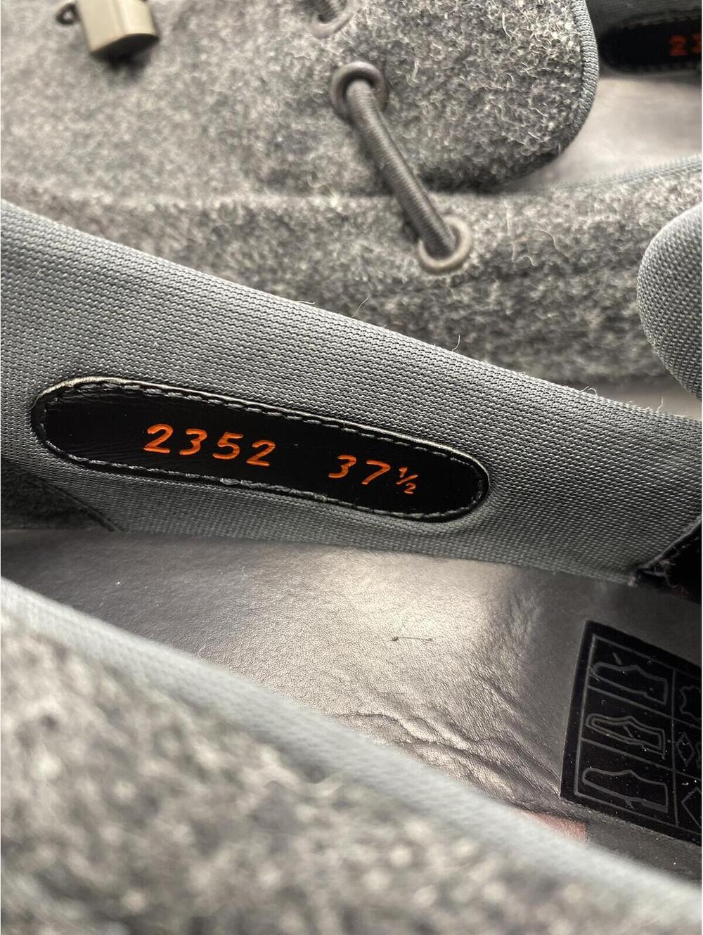 Prada Gray Wool Slip-On Shoes with Vibram Sole - Picture 7 of 8